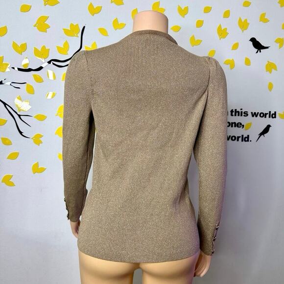 Lauren Ralph Lauren Women’s Rib Knit Blouson Sleeve Long Sleeve Sweater Size Xl - Picture 4 of 15